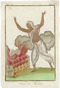 Pyre: SUTTEE, INDIA