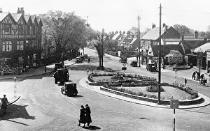 Oaks: Sutton Coldfield Four Oaks Mere Green Corner probably 1930s