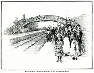 Platforms: Sutton-in-Ashfield Town railway station, Nottinghamshire