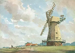 Valence: Sutton Valence Windmill, Kent