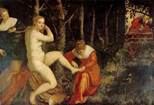 Robusti: Suzanna at Her Bath, by Tintoretto