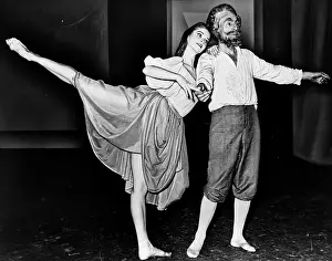 Suzanne: Suzanne Farrell and George Balanchine dancing
