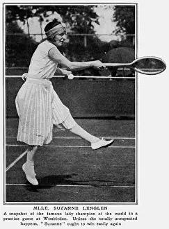 Lenglen: Suzanne Lenglen 1923