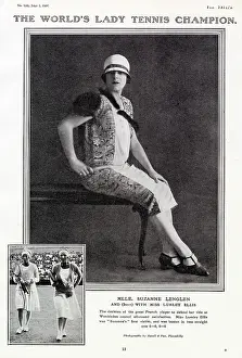 Sportswomen: Suzanne Lenglen