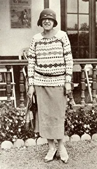 Nov18: Suzanne Lenglen at Biarritz