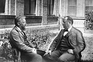 Respectively: Svante Arrhenius and Wilhelm Ostwald, 1900
