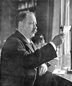 Svante: Svante August Arrhenius (1859-1927) Swedish physicist