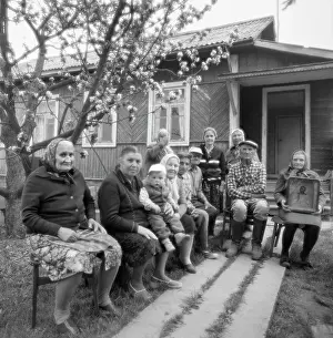 Pensioners: Svitino village peasants