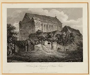Grieg: S.W view of the remains of Eltham Palace, Kent