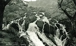Coed: The Swallow Falls, Bettws y Coed, Wales