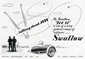 Sidecar: The Swallow Jet 80 Motorcycle Sidecar