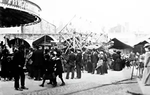 Whitehaven: Swallows Funfair, Whitehaven Fair in 1899