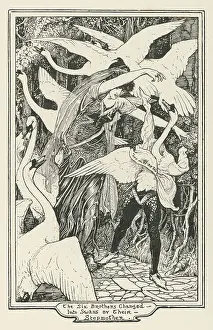 Stepmother: The Six Swans fairy tale