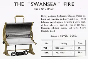 Chrome: SWANSEA ELECTRIC FIRE