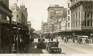 Swanston: Swanston Street, Melbourne