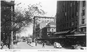 Swanston: Swanston Street, Melbourne