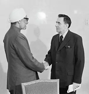 Singh: Swaran Singh visits USSR