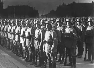 Koenigsberg: Swearing in ceremony at an infantry regiment, 1934