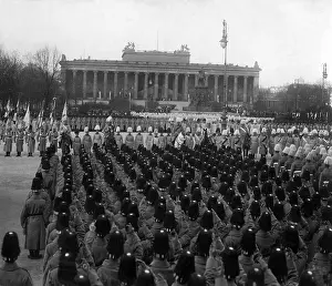 Sworn: Swearing-in of recruits, 1908