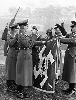 Stepped: Swearing-in of recruits of the regiment General Goering