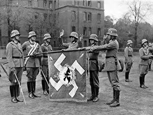 Epee: Swearing-in of recruits of the regiment General Goering