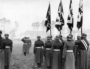 Battalions: Swearing-in at the regiment General Goering, 1938