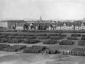 Apportionment: Swearing-in of soldiers of the Austrian