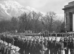 Festivities: Swearing-in of the Tiroler Jaegerregiment on