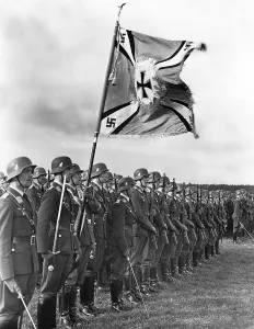 Sworn: Swearing in of officer cadets at the Luftkriegsschule (o