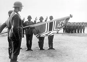 Swear: Swearing in of recruits in the armed forces, 1941