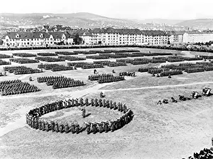 Approximately: Swearing in recruits of the Austrian army, 1936