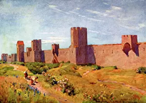 Visby: SWEDEN/VISBY WALLS 1927