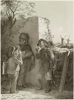 Irresponsible: Two Swedish boys smoking cigars