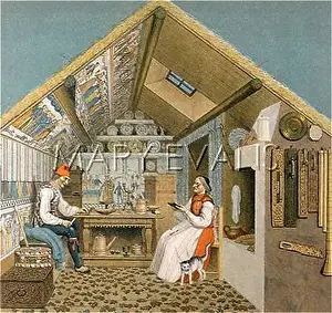 Halland: Swedish cottage interior