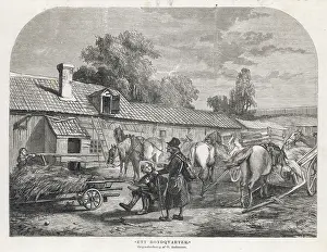 Haymaking: SWEDISH FARMYARD