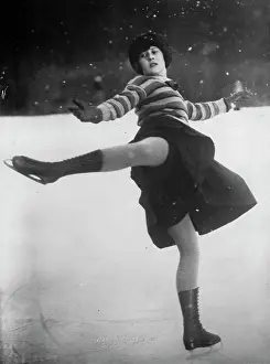 Ambitious: Swedish f?gure skater