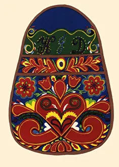 Purse: Swedish Hanging Purse
