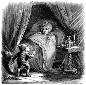 Nisse: Swedish Nisse in a bedroom