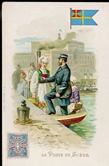 Postmen: Swedish Postman - circa 1900