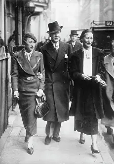 Fianc E: The Swedish Prince Sigvard with his