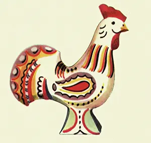 Plaything: Swedish Toy Rooster