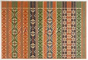 Skane: Swedish weaving pattern