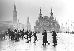 Sweepers: Sweepers on Red Square, Moscow