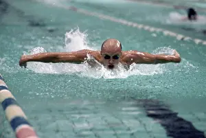 Swimmers: Swimmer Denis Pankratov
