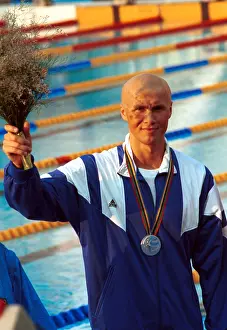 Backstroke: Swimmer Vladimir Selkov, 1992
