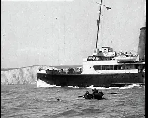 Someone: Someone Swimming the English Channel with a