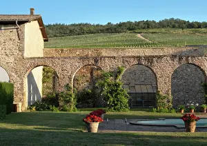 Hectare: Swimming pool, Chateau de la Chaize, Odenas, Rhone, France