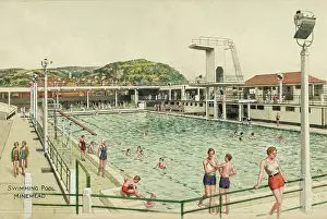 Minehead: Swimming Pool, Minehead, Somerset
