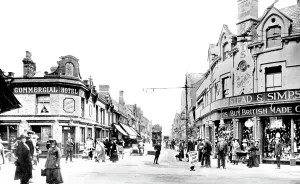 Swindon: Swindon, Tram Centre c1919