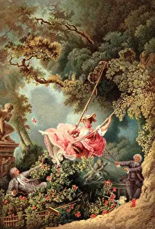 Frivolous: The Swing by Jean-Honore Fragonard